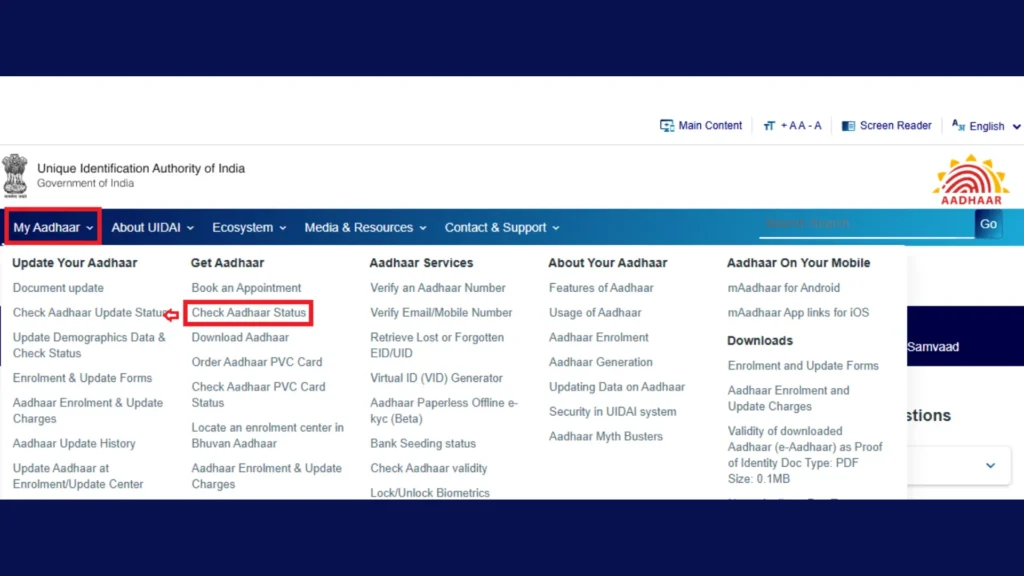 How to Update Aadhaar Card Online & Offline in 2025 – Free Update Steps 3 Aadhaar Card Update Status Check
