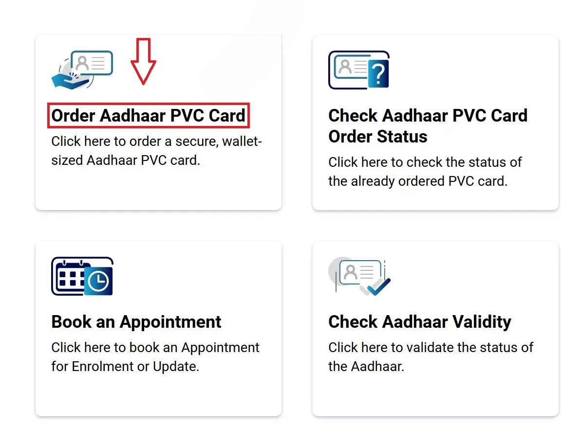Aadhaar PVC Card Guide : How to Apply and Benefits Explained 3 Order Aadhaar PVC Card
