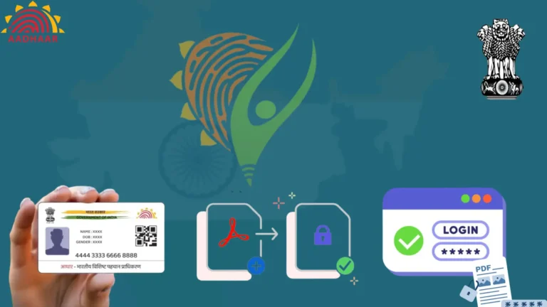 How to open Aadhaar PDF with password